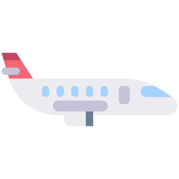 Icône Avion Réaction Dans Catégorie Véhicules Modes Transport — Image vectorielle