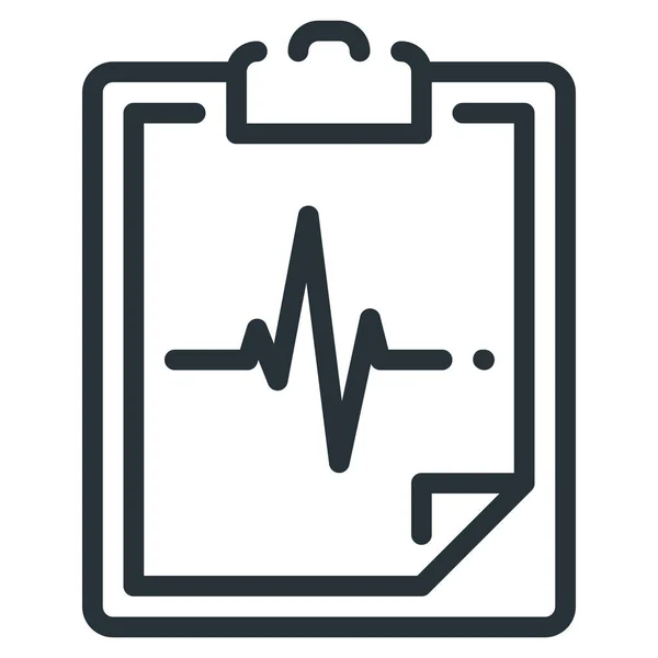 医疗剪贴板诊断图标 — 图库矢量图片