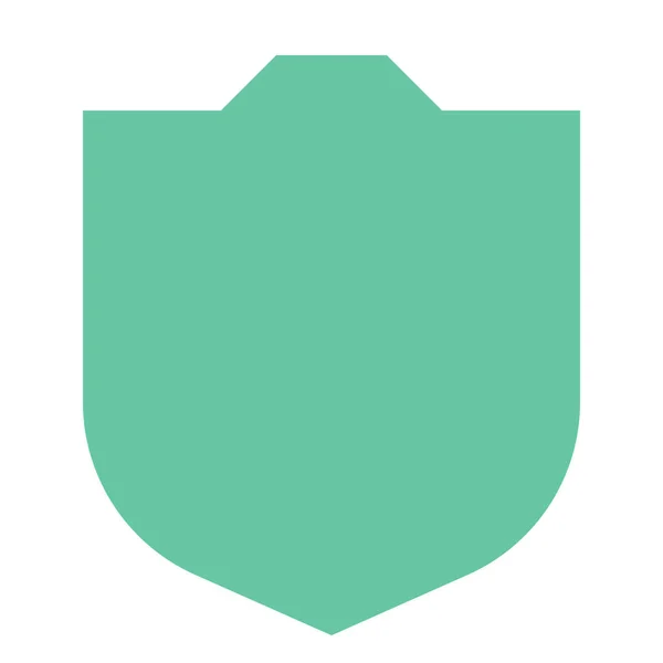 Firewall Escudo Icono Seguridad Estilo Plano — Vector de stock