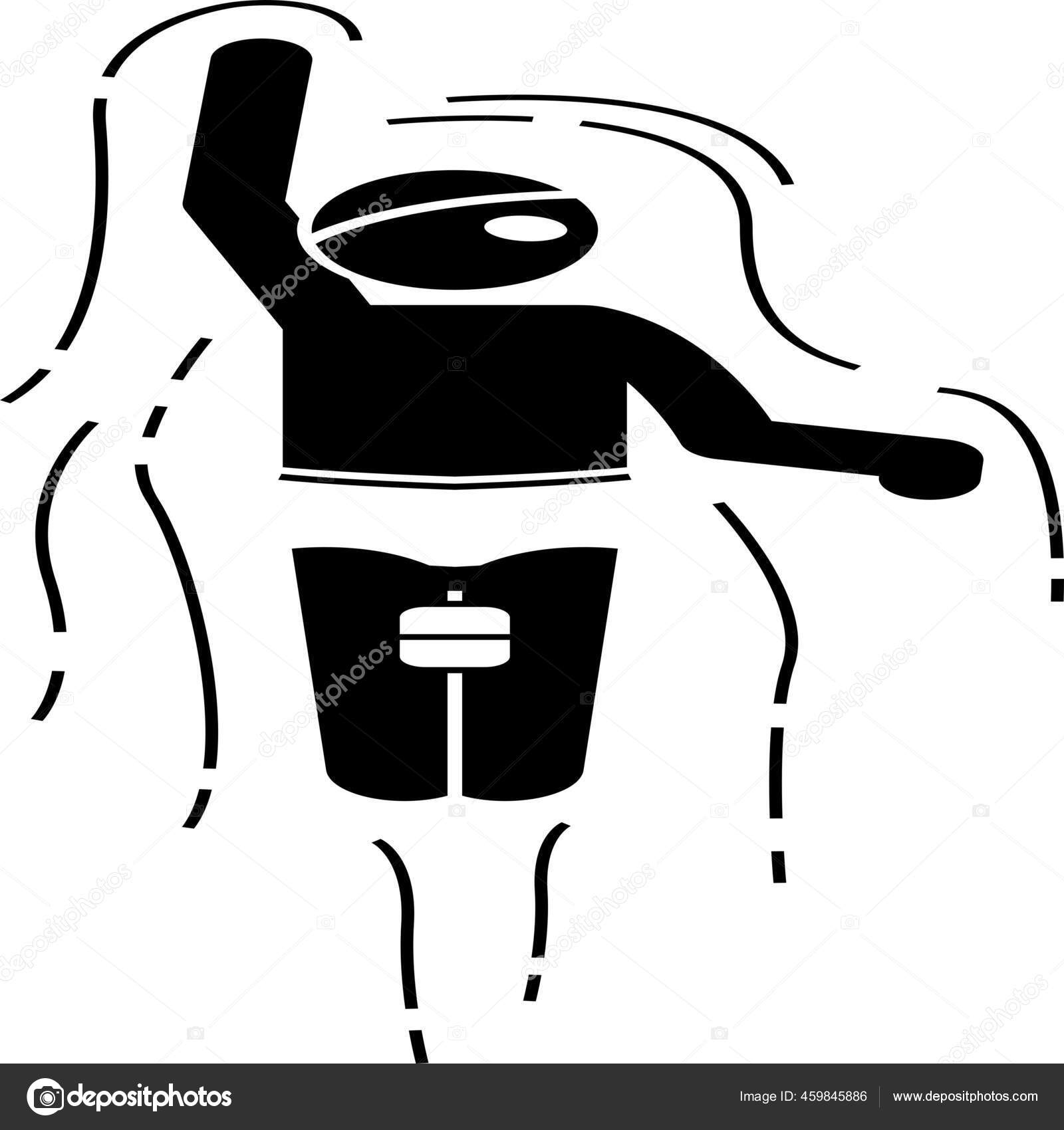 photo Pull Buoy Drawing https depositphotos com 459845886 stock illustration pull buoy swimming training icon html