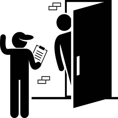 analysis census market icon in Solid style clipart