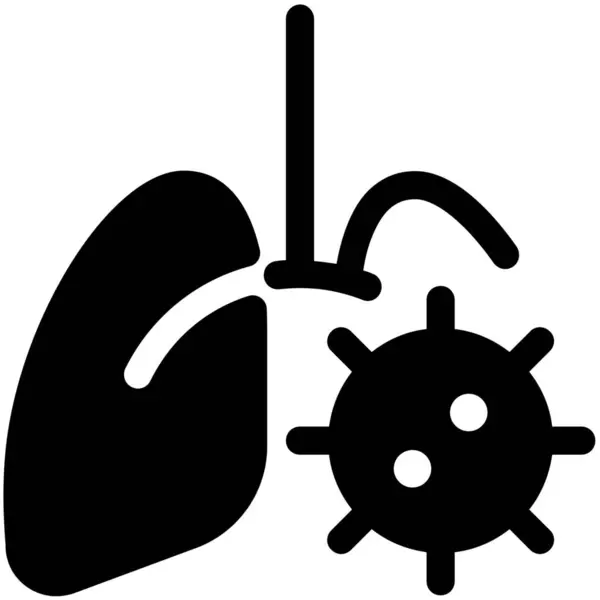 Ikone Der Virusinfektion — Stockvektor