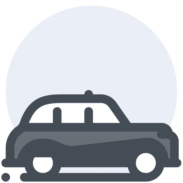 Иконка Обслуживания Автомобилей Плоском Стиле — стоковый вектор