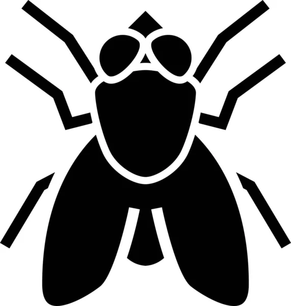 Blow Fly Bug Flies Icon Animals Category — Stock Vector