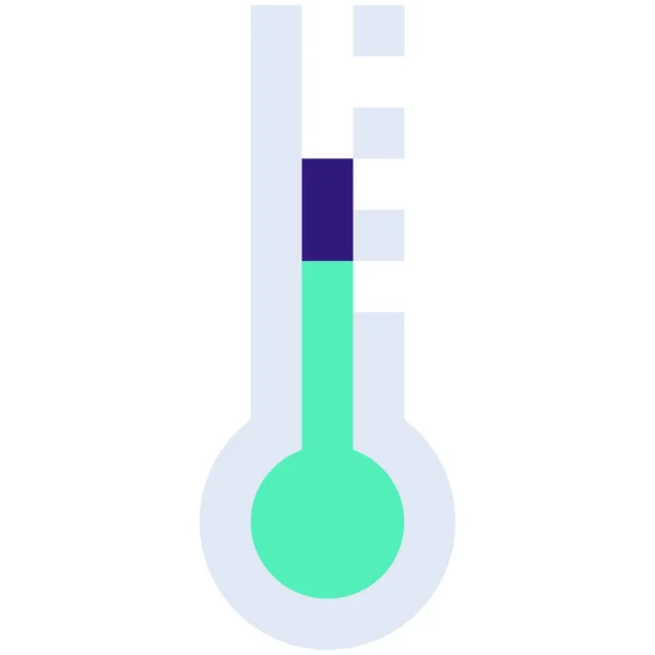 Santé Hôpital Icône Médicale Dans Style Plat — Image vectorielle