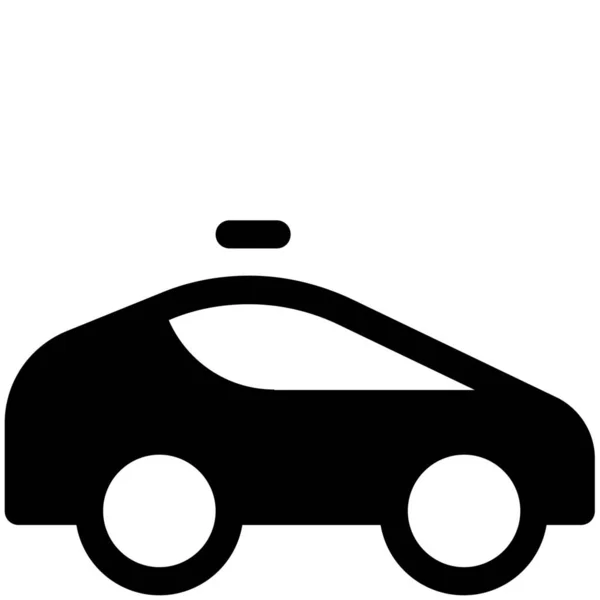 Значок Таксі Автомобіля Таксі — стоковий вектор