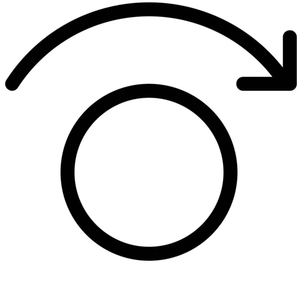 Knob Panel Turn Icon — Stock Vector