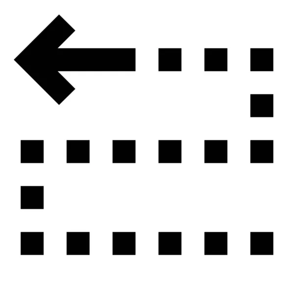 Gps Locatie Kaart Pictogram Solide Stijl — Stockvector