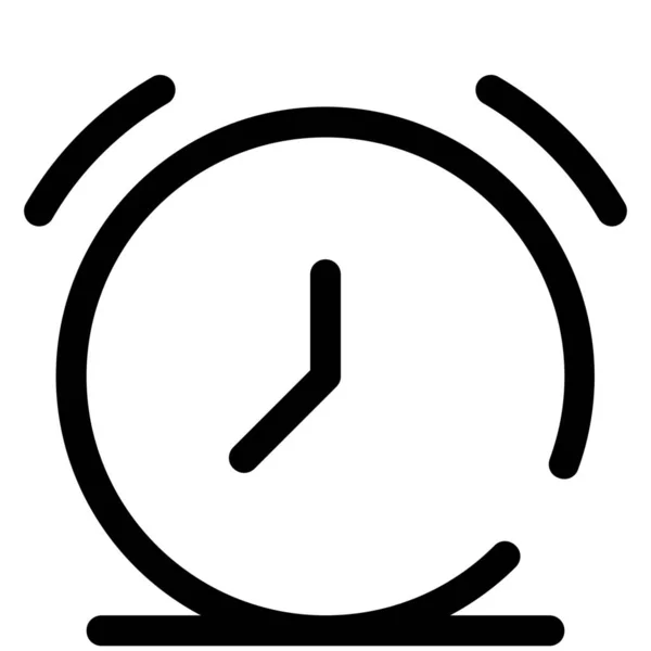 购物及电子商务类别的闹钟时间图标 — 图库矢量图片