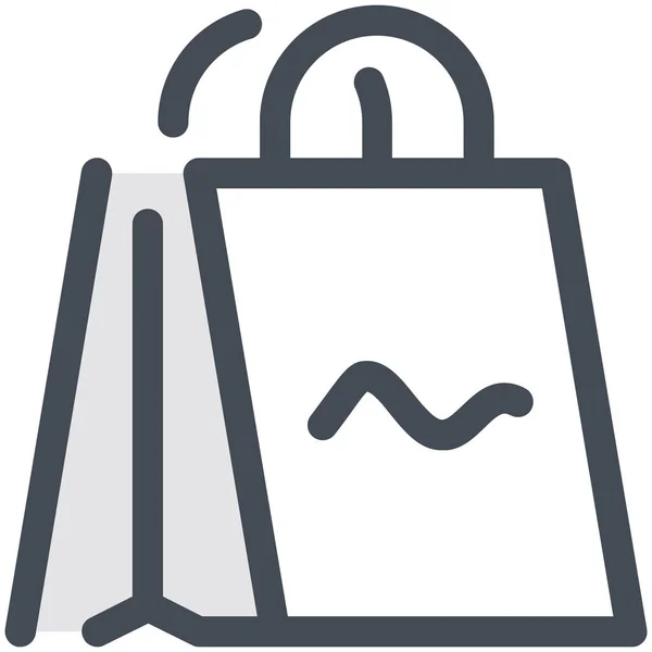 Bolsa Entrega Icono Rápido — Vector de stock