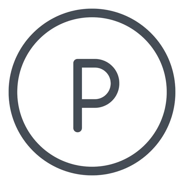 Значок Зони Паркування — стоковий вектор
