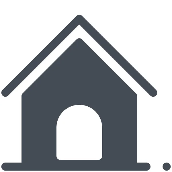 Construction Chien Maison Icône Dans Catégorie Animaux — Image vectorielle