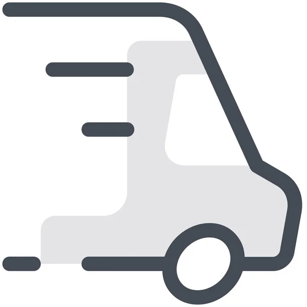 Иконка Микроавтобуса — стоковый вектор