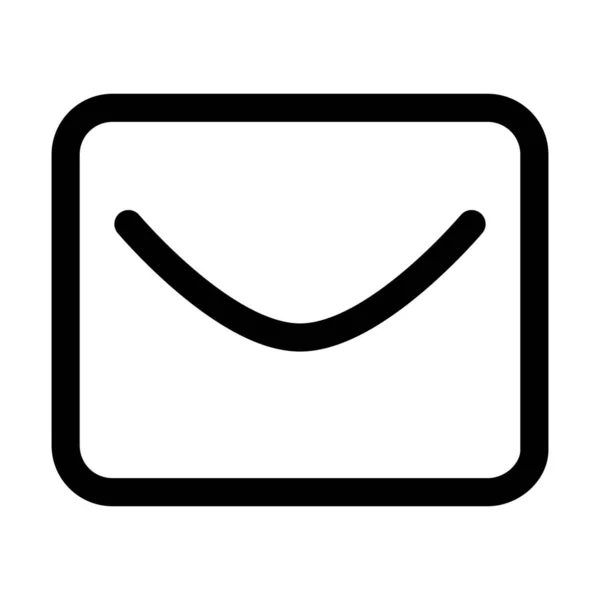 Email Mail Icône Réseau — Image vectorielle