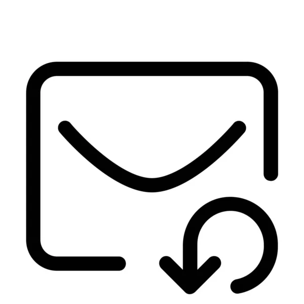 Envelope Loading Mail Icon — Stock Vector