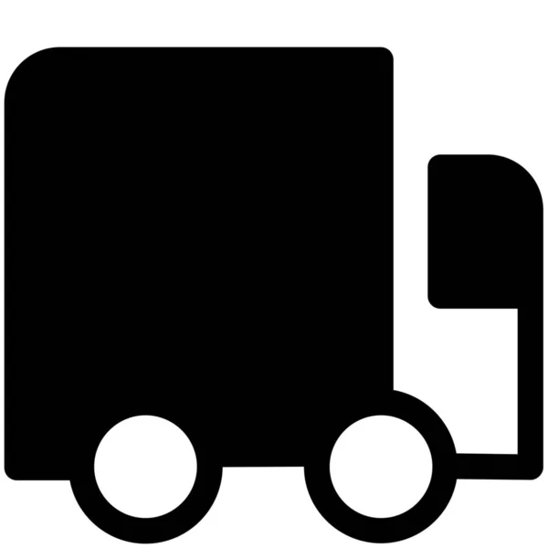 Pictogram Transportwagen Voertuig — Stockvector