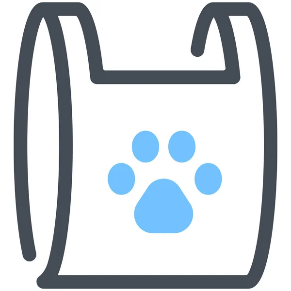 Εικονίδιο Σκύλου Σακούλα Ζώων Στην Κατηγορία Ζώων — Διανυσματικό Αρχείο