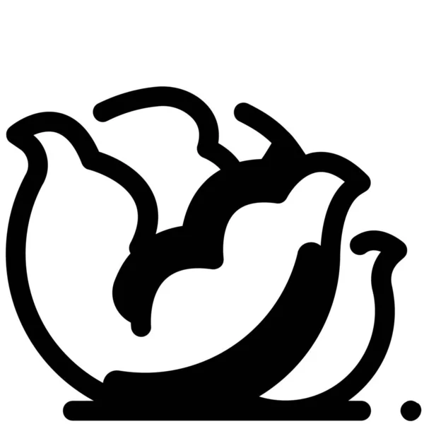 Cocina Garde Icono Cocina Estilo Sólido — Vector de stock