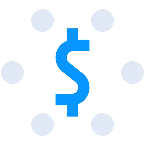 Ікона Фінансування Бізнесу Стилі Flat — стоковий вектор
