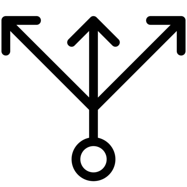 和箭头方向图标 — 图库矢量图片