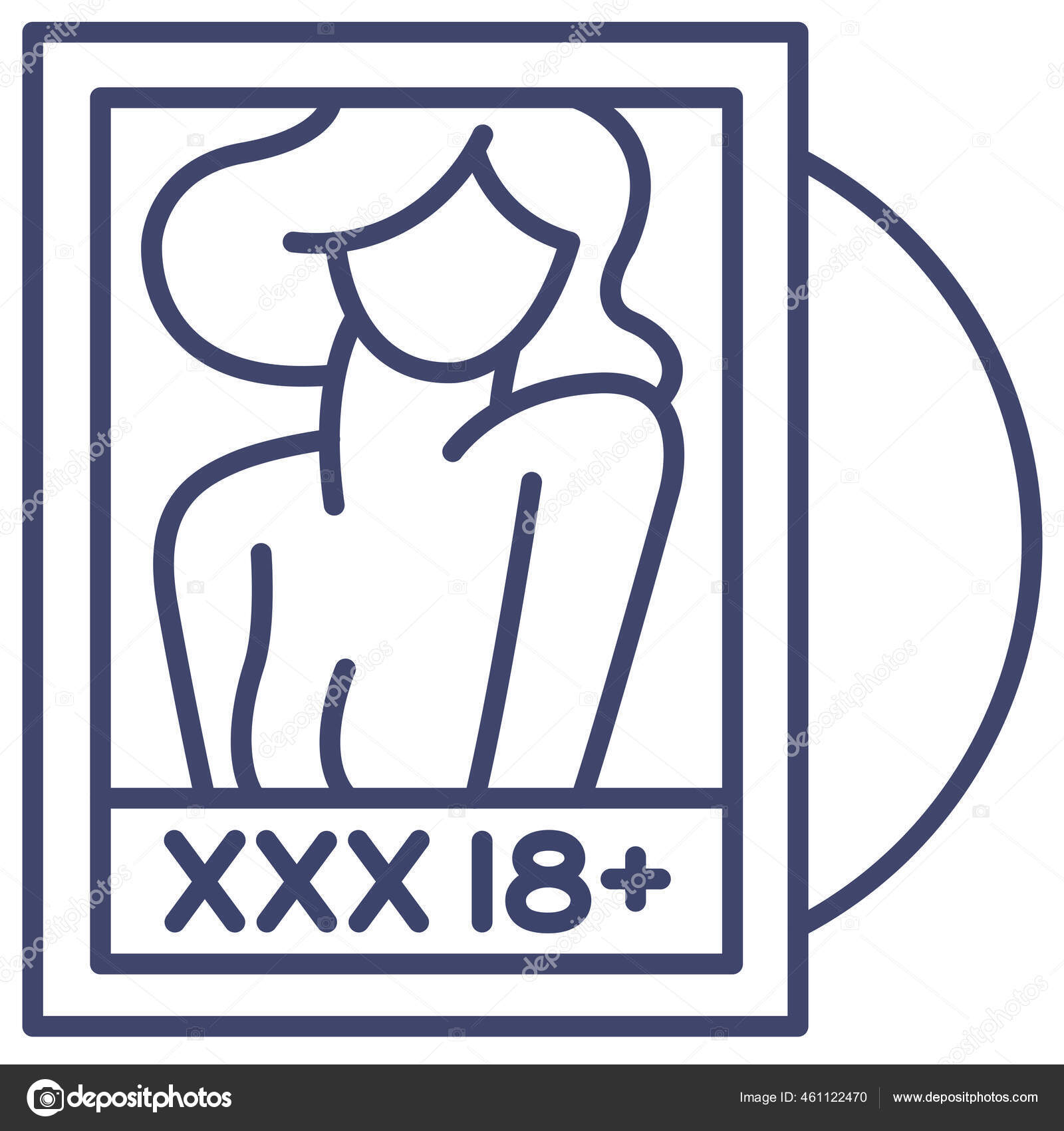 1600px x 1700px - Porn Sex Adult Icon Stock Vector Image by Â©iconfinder #461122470