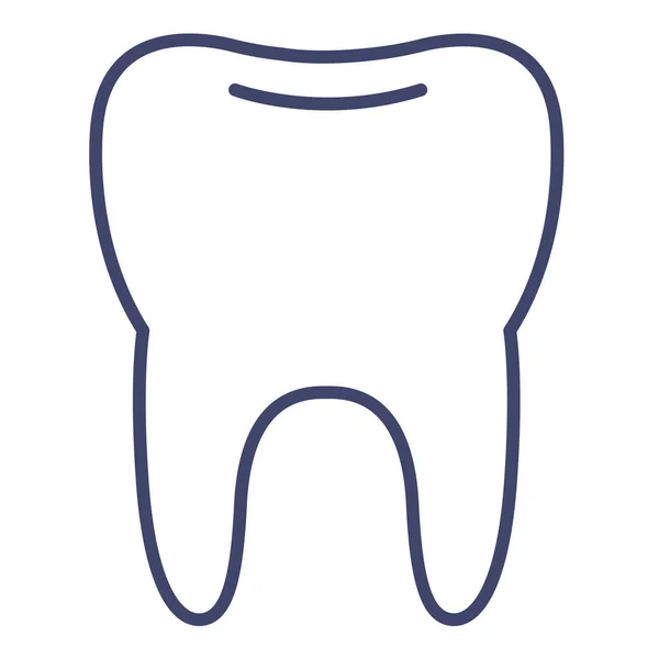 Dentista Dentista Icona Dei Denti Negli Ospedali Nella Categoria Sanitaria — Vettoriale Stock