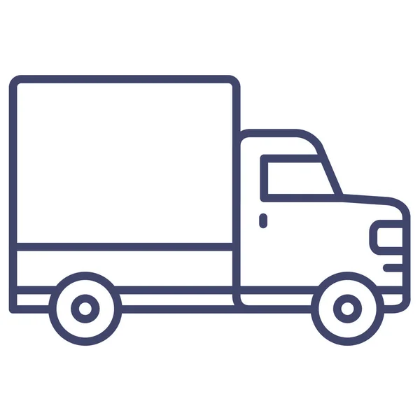 Lastkraftwagen Ikone — Stockvektor