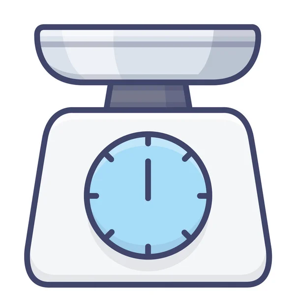 Appliance Weight Kitchen Icon — ストックベクタ