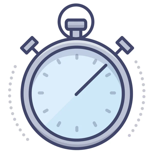 Cronómetro Tiempo Contando Icono — Archivo Imágenes Vectoriales