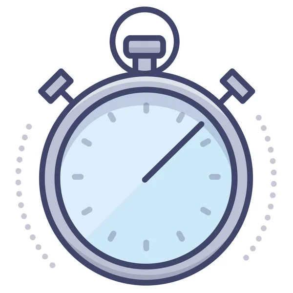 Stopwatch Tijdtelpictogram — Stockvector