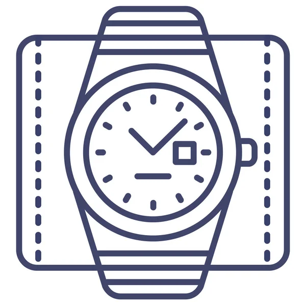 Uhrzeit Uhren Ikone — Stockvektor
