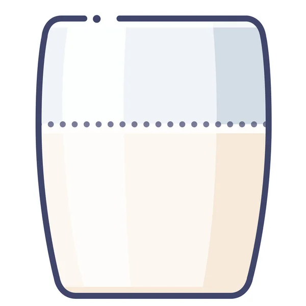 Κύπελλο Ποτό Γυαλί Εικονίδιο Γεμισμένο Περίγραμμα Στυλ — Διανυσματικό Αρχείο
