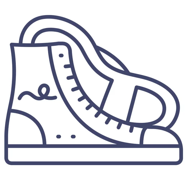 Umgekehrte Schuhe Schuhe Symbol — Stockvektor