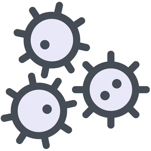 Virüs Virüsü Enfeksiyonu Simgesi — Stok Vektör