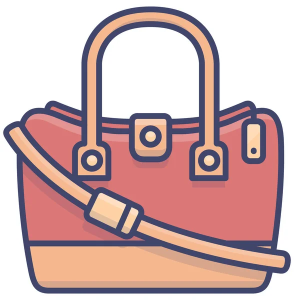 Bag Fashion Purse Icon — Stock Vector