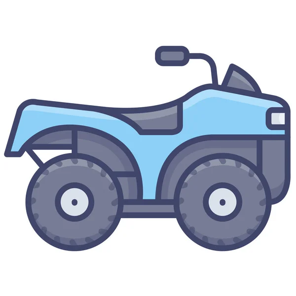 Icono Del Rastreador Safari Atv — Vector de stock