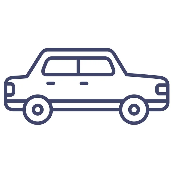 Икона Автомобильного Седана — стоковый вектор