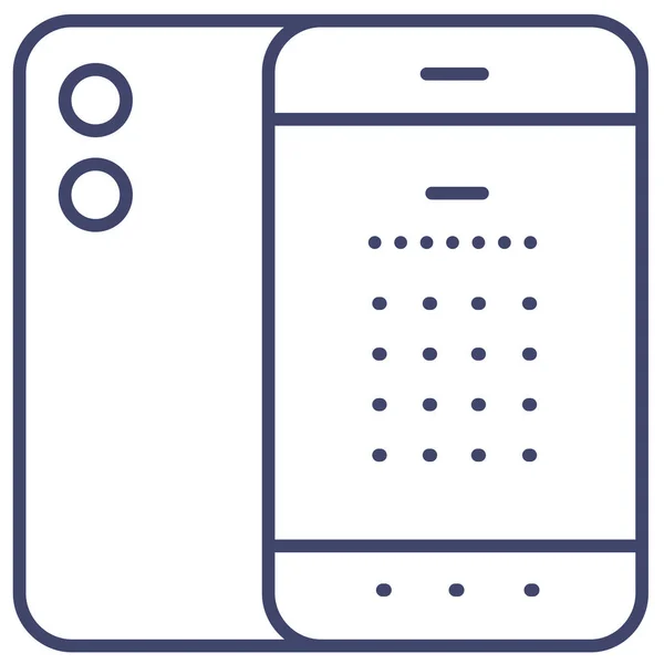 Ícone Celular Telefone Móvel —  Vetores de Stock
