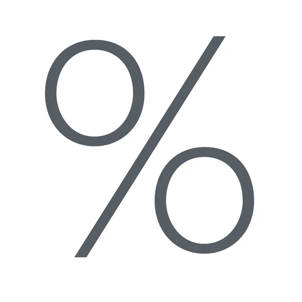 Ikona Firemního Finančního Úroku Stylu Osnovy — Stockový vektor