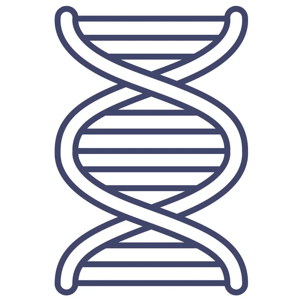 Hastaneler Sağlık Kategorisinde Dna Gen Genetik Simgesi — Stok Vektör