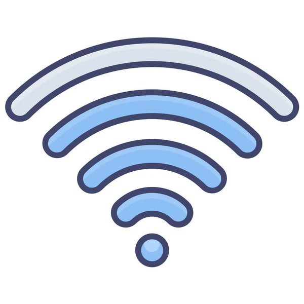 Connessione Wifi Icona Del Segnale — Vettoriale Stock