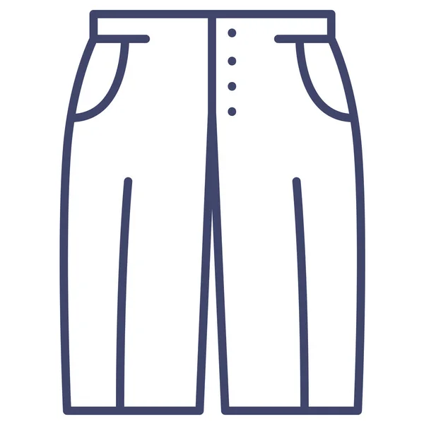时尚腿裤图标 — 图库矢量图片