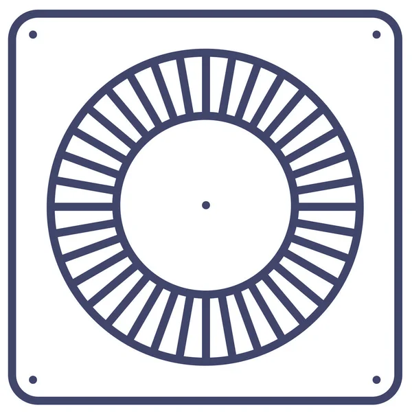 Extraktor Tauscht Fan Ikone Aus — Stockvektor