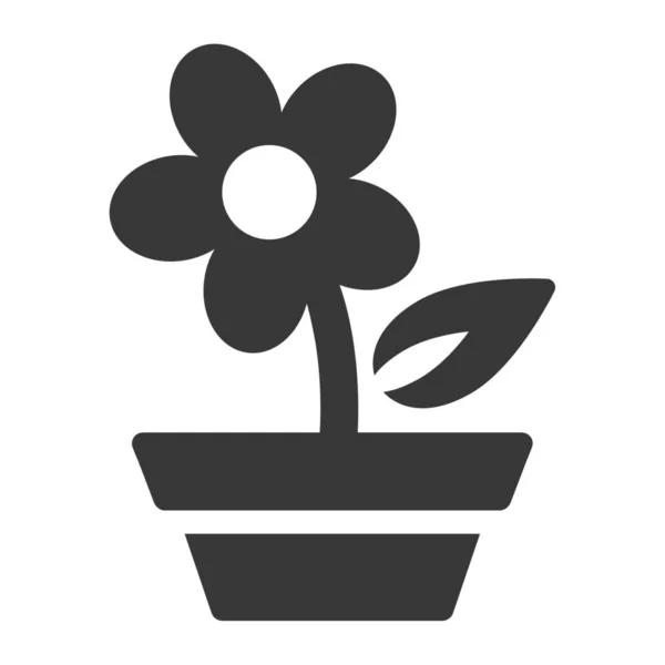 花卉园林绿化图标实感风格 — 图库矢量图片
