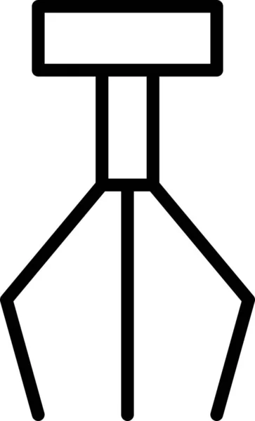 Значок Аркадного Кігтя Рук Стилі Контур — стоковий вектор