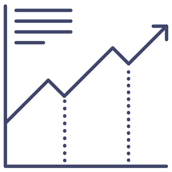 Иконка Роста Финансирования — стоковый вектор