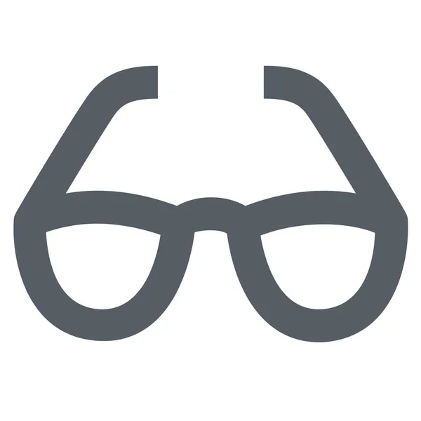 Icono Óptico Gafas Vista Estilo Outline — Vector de stock