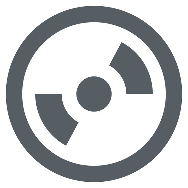 Compact Data Icon Soliden Stil — Stockvektor