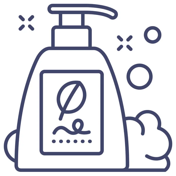护发素化妆品洗发水图标 — 图库矢量图片