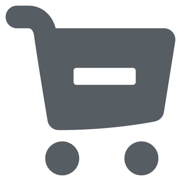 Buy Cart Commerce Icon Solid Style — Stock Vector